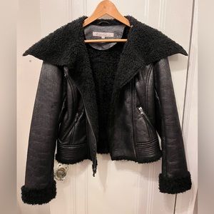 Kenneth Cole Shearling Jacket Women's